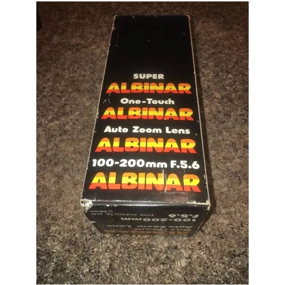Super Albinar f.5.6 100-200mm Minolta MD